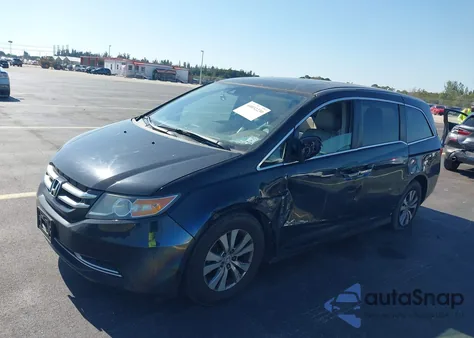 2016 Honda Odyssey Ex-L from USA, damaged, VIN 5FNRL5H64GB114938